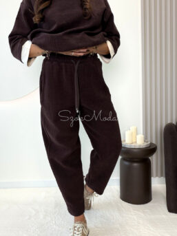 SPODNIE COMFY CZEKOLADA