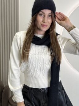 KOMPLET CHIARA CZARNY