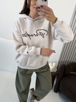 BLUZA BAWEŁNIANA „PARADISE BEŻ”