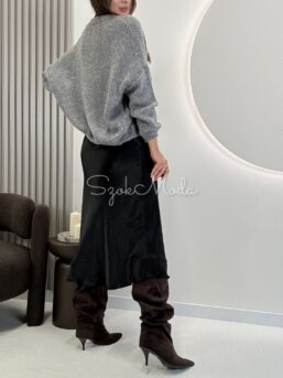 SWETER LENA SZARY