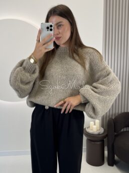 SWETER CLOUD BEŻ