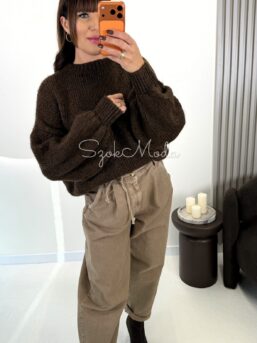 SWETER CLOUD CZEKOLADA