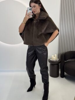 KAMIZELKA VIVIENNE CZEKOLADA