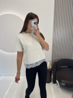 SWETER AZURRA ŚMIETANKA SWETER AZURRA ŚMIETANKA