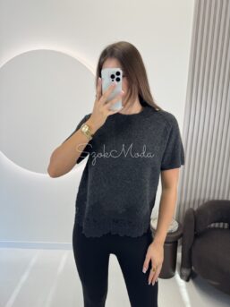 SWETER AZURRA GRAFIT